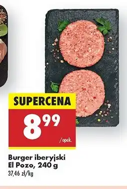 Biedronka Burger iberyjski ELPOZO oferta