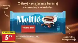 Biedronka Czekolada mleczna Meltie oferta