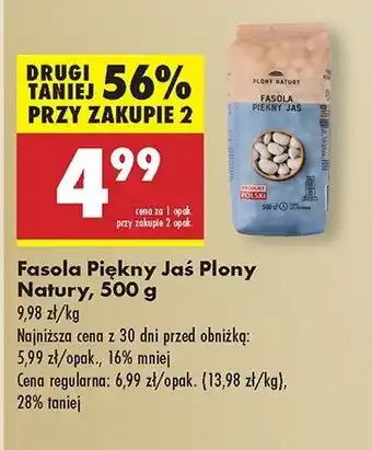 Biedronka Fasola piękny jaś karłowy Plony natury oferta