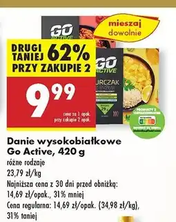 Biedronka Kurczak w sosie toskańskim Go active oferta