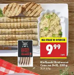 Biedronka Kiełbaski bratwurst Czas na grill oferta