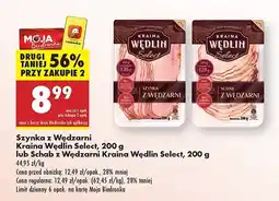 Biedronka Schab z wędzarni Kraina wędlin select oferta