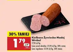 Biedronka Kiełbasa żywiecka Madej & wróbel oferta