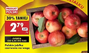 Biedronka Jabłka czerwone polskie oferta