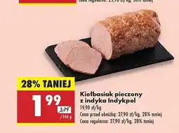 Biedronka Kiełbasiak pieczony z indyka Indykpol oferta