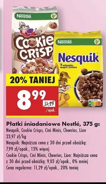 Biedronka Płatki śniadaniowe Lion oferta