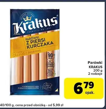 Globi Parówki KRAKUS 200g oferta