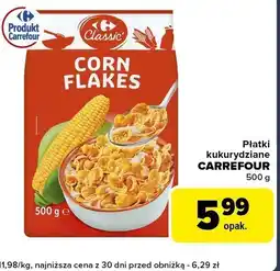 Globi Płatki kukurydziane CARREFOUR 500g oferta