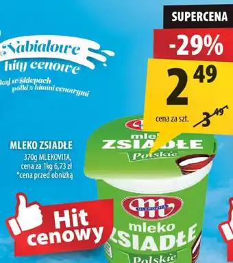 Arhelan Mleko zsiadłe Mlekovita oferta