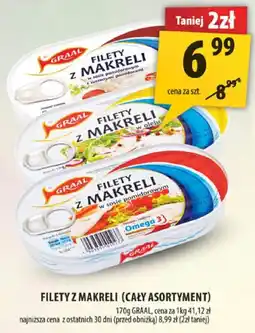 Arhelan Filety z makreli 170g Graal oferta