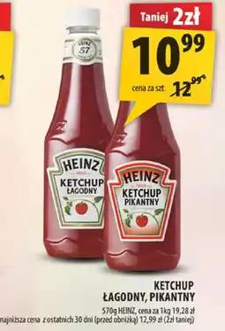 Arhelan Ketchup łagodny, pikantny 570g Heinz oferta
