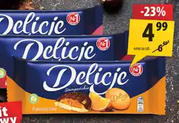 Arhelan Ciastka Delicje Szampańskie pomarańczowe Mondelez oferta