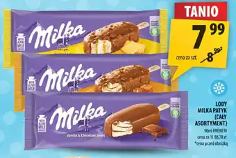 Arhelan Lody Milka patyk (cały asortyment) oferta