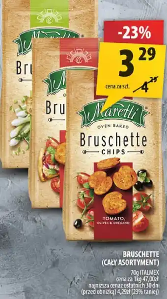 Arhelan Bruschette (cały asortyment) 70g Maretti oferta