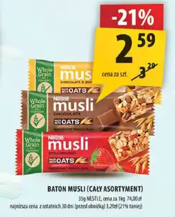 Arhelan Baton musli chocolate 35g Nestle oferta