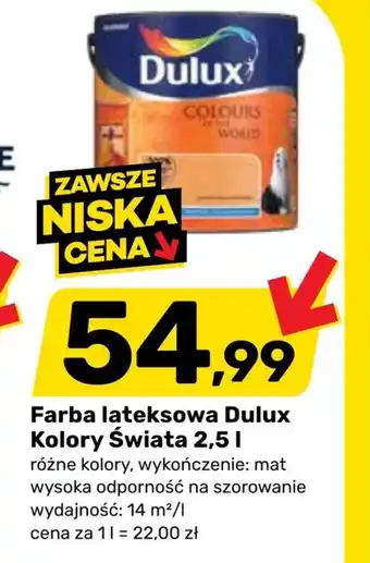 Bricomarche Farba lateksowa Dulux oferta