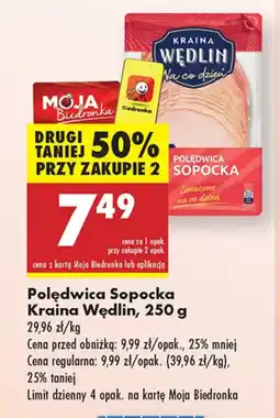 Biedronka Polędwica Kraina Wędlin oferta