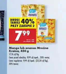Biedronka Ananas Mroźna Kraina oferta