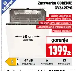 Neopunkt Zmywarka do zabudowy Gorenje oferta