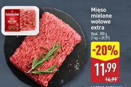 ALDI Mięso mielone Sokołów oferta
