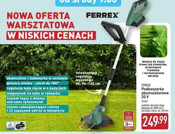 ALDI Podkaszarka Ferrex oferta