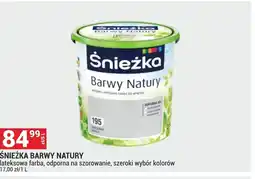 Merkury Market Farba lateksowa Śnieżka oferta