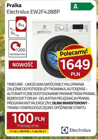 Kakto Pralka Electrolux oferta