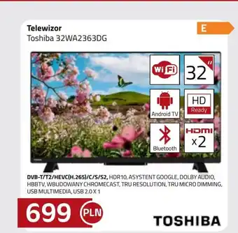 Kakto Telewizor Toshiba oferta