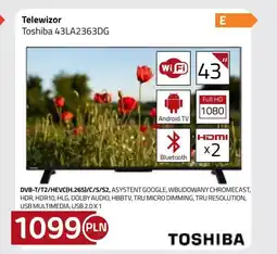 Kakto Telewizor Toshiba oferta