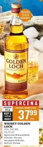 Biedronka Whisky Golden Loch oferta