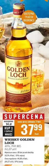 Biedronka Whisky Golden Loch oferta