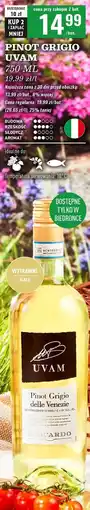 Biedronka Wino Uvam Pinot Grigio oferta