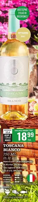 Biedronka Wino Toscana Bianco oferta