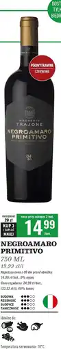 Biedronka Wino Negroamaro Primitivo oferta