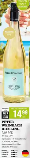 Biedronka Wino Peter Weinbach Riesling oferta