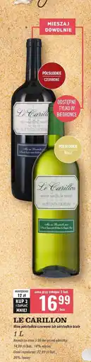 Biedronka Wino Le Carillon Red Medium Sweet oferta