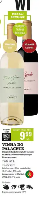 Biedronka Wino Vinha Do Palacete Medium Sweet oferta