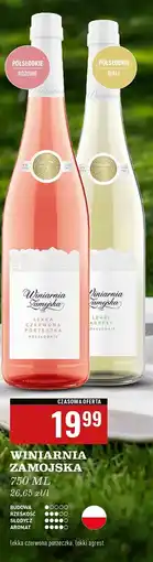 Biedronka Wino lekki agrest Winiarnia Zamojska oferta