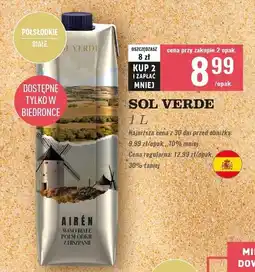 Biedronka Wino Sol Verde oferta