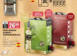 Biedronka Wino Don Simon Tempranillo oferta