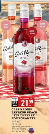 Biedronka Wino Carlo Rossi Refresh Peach oferta