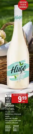 Biedronka Wino bez i mięta Hugo Frizzante oferta