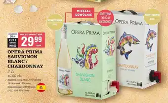 Biedronka Wino Opera Prima Sauvignon Blanc oferta
