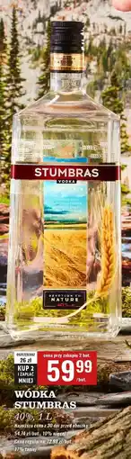 Biedronka Wódka Stumbras Centenary oferta