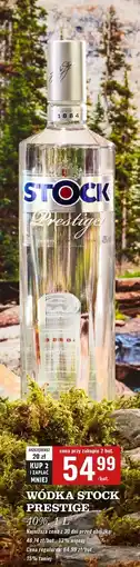 Biedronka Wódka Stock Prestige oferta