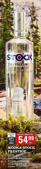 Biedronka Wódka Stock Prestige oferta