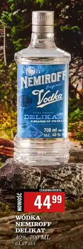 Biedronka Wódka Nemiroff Delikat oferta