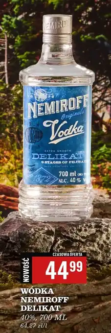 Biedronka Wódka Nemiroff Delikat oferta