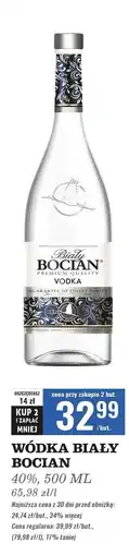 Biedronka Wódka Biały Bocian Vodka oferta