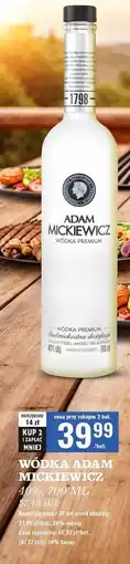 Biedronka Wódka Adam Mickiewicz oferta
